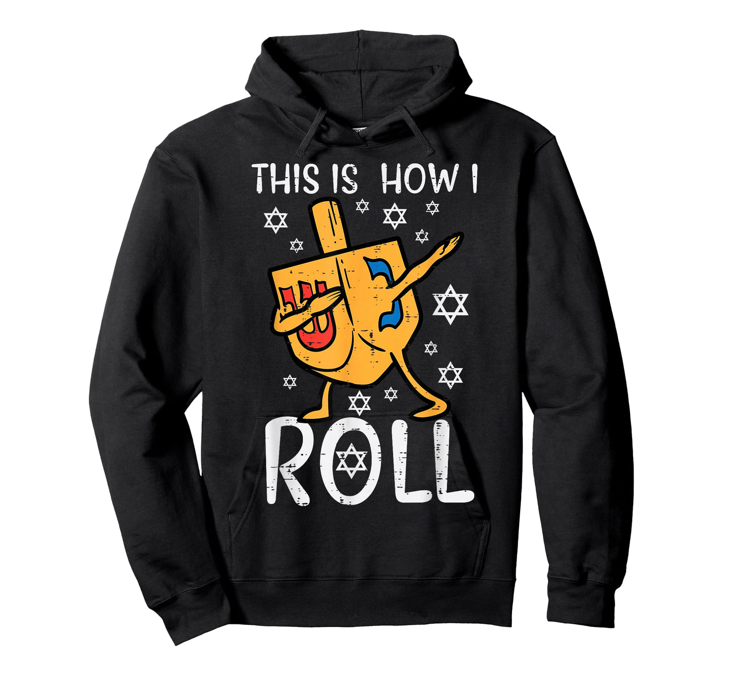 Dabbing Dreidel Ugly Hanukkah Funny Chanukah Men Women Kids T-Shirt