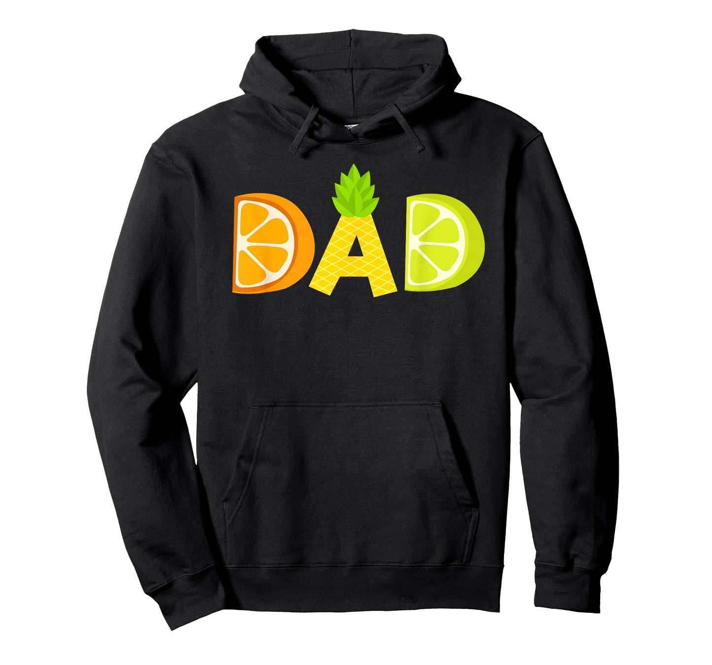 Funny Dad Fruitarian Lover Summer Father Fruit Slice T-Shirt