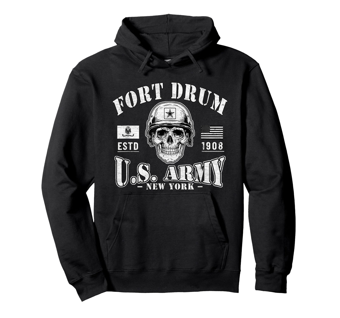 Fort Drum New York Ny 10th Mountain Division Military Base T-Shirt