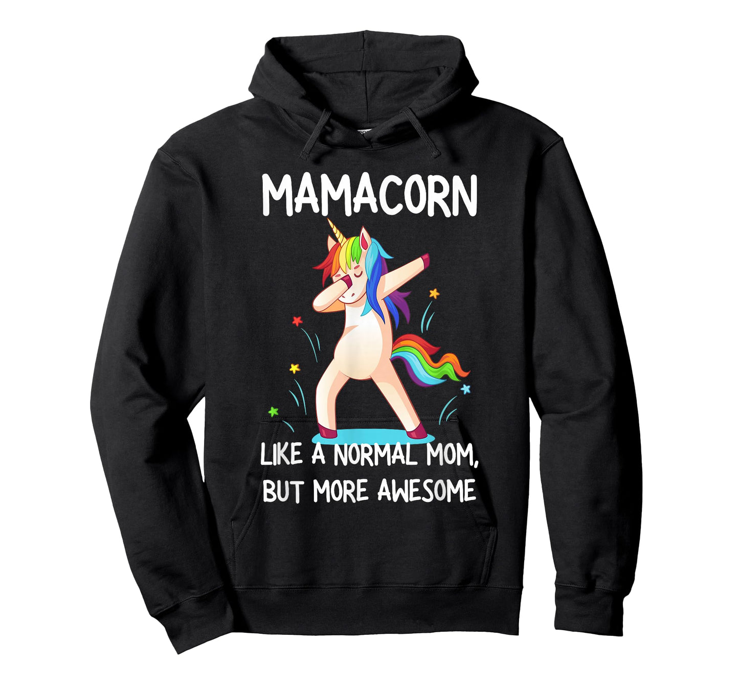 Womens Funny Mamacorn Unicorn Costume Mom Mother's Day T-Shirt