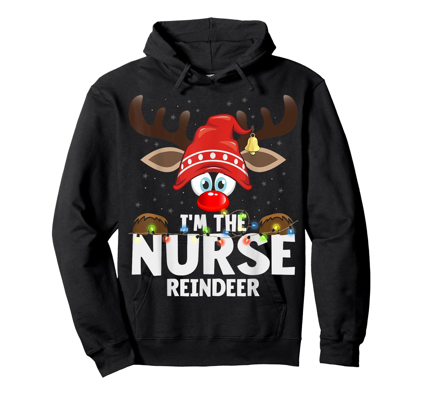 Christmas Matching I'm The Nurse Reindeer T-Shirt