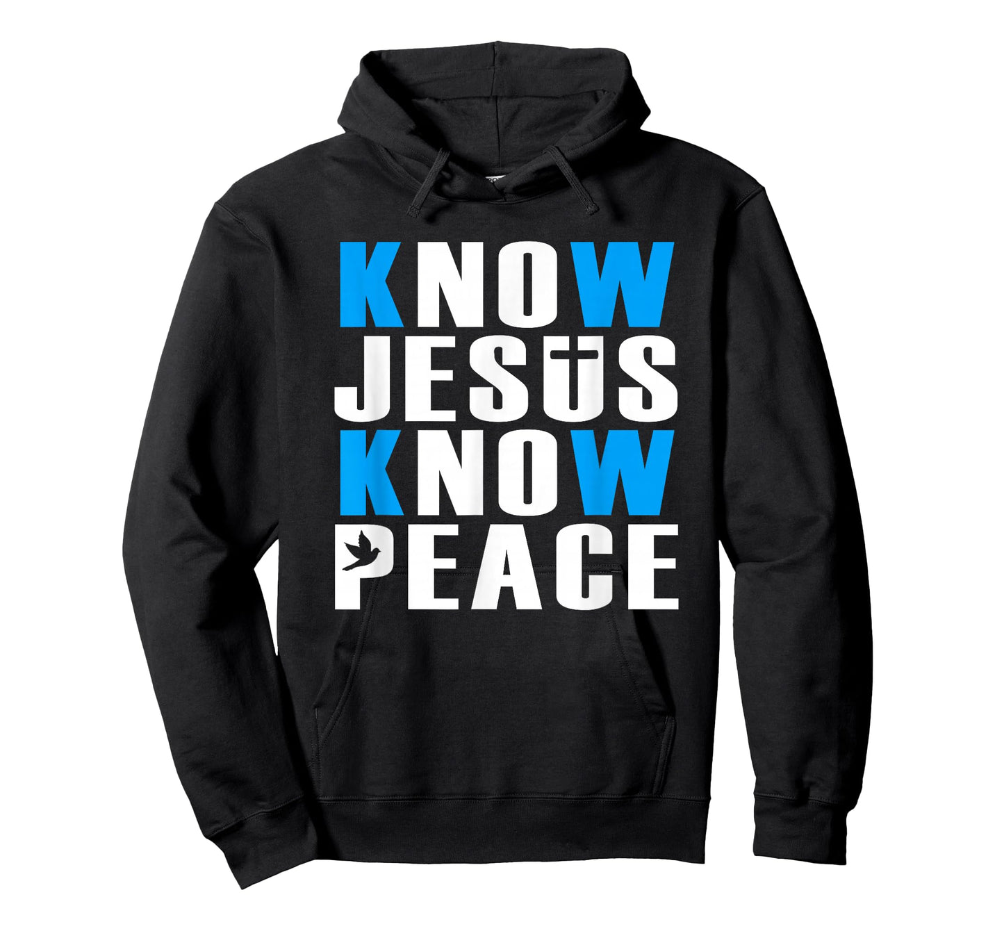Christian Know Jesus Know Peace Religion God Church Bible T-Shirt