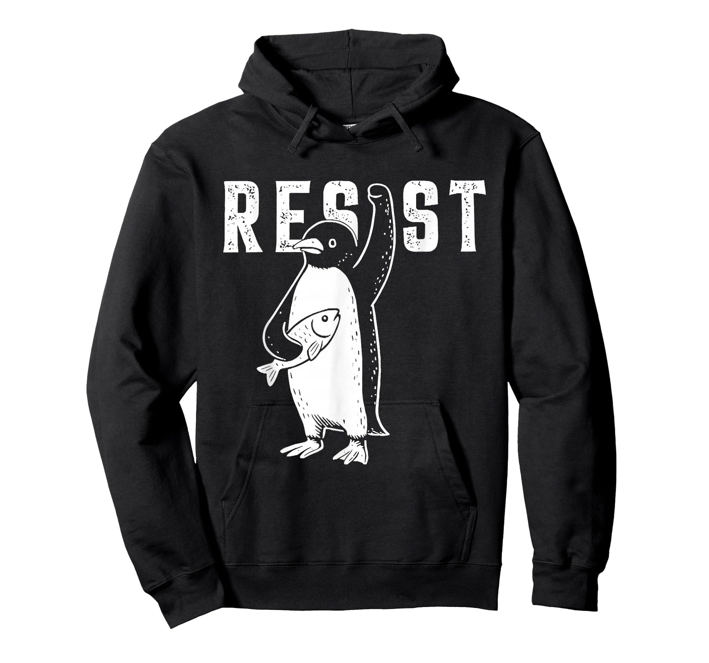 Penguin Resist Funny Penguins Protest Against Tariffs T-Shirt