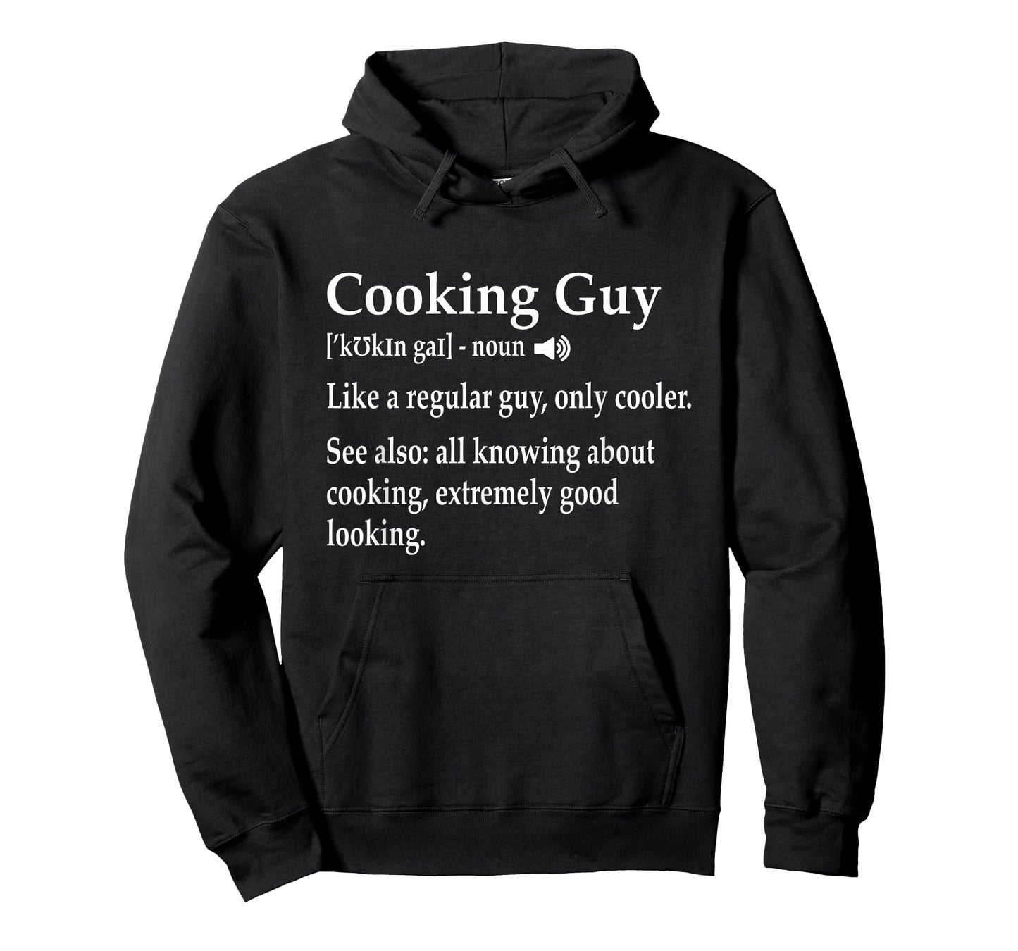 Cooking Guy Definition for Cook Chef Culinary School Student T-Shirt