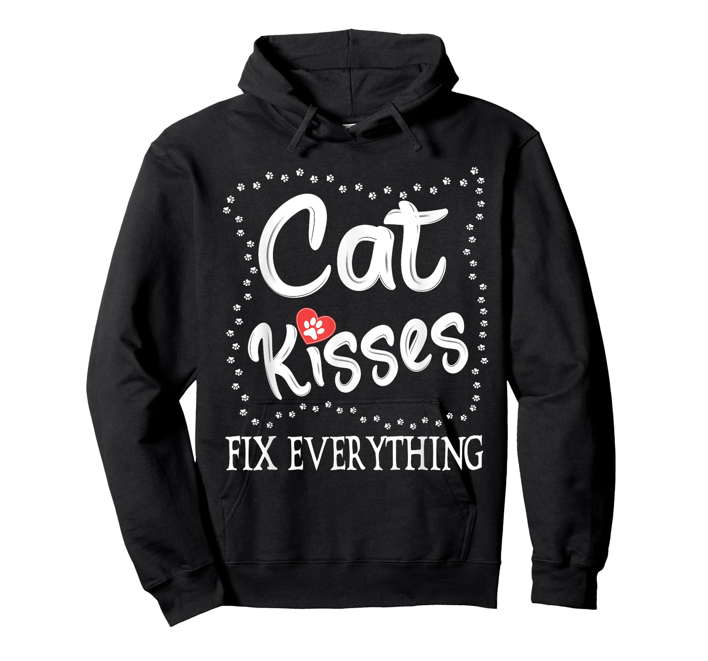Cat Kisses Fix Everything, Cat Owner For Cat Lover Men Women T-Shirt