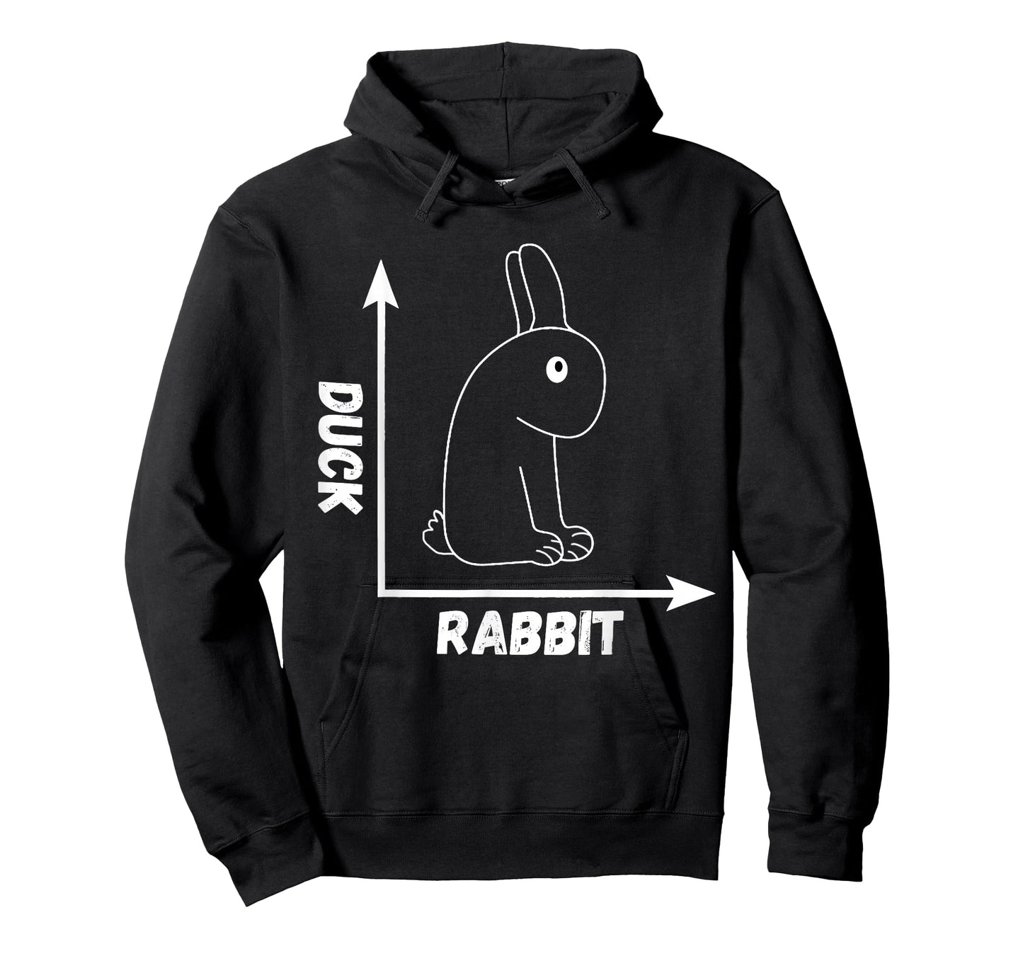 Crazy Optical Illusion Rabbit Duck Perspective Wittgenstein T-Shirt