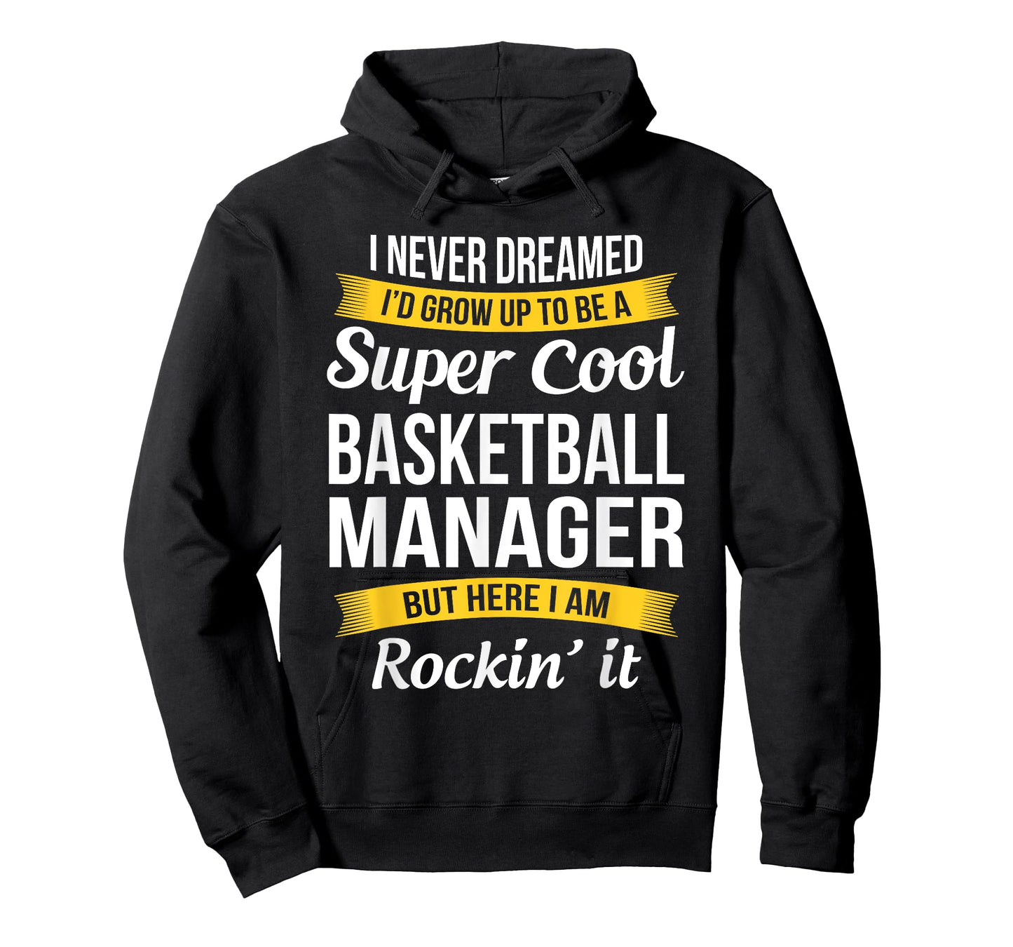 Basketball Manager Tshirt Funny Appreciation T-Shirt