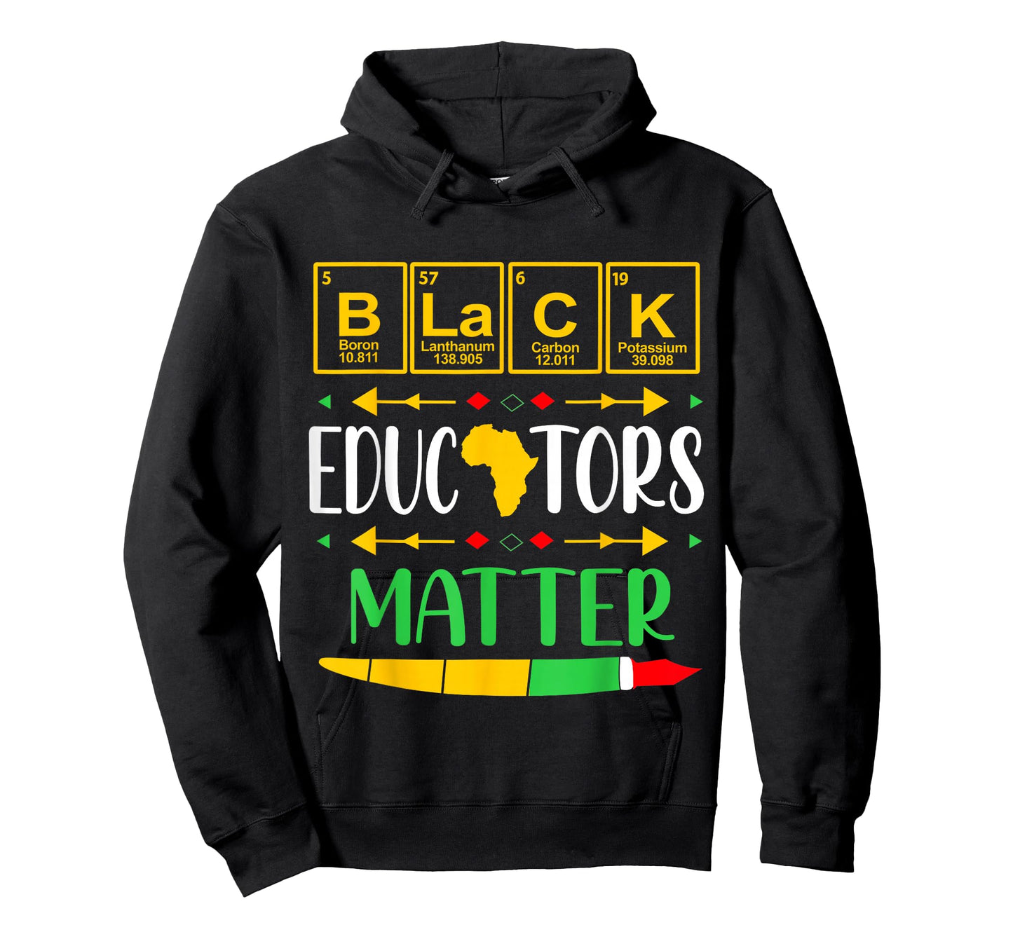 Black Educators Matter History Month Africa American Teacher T-Shirt