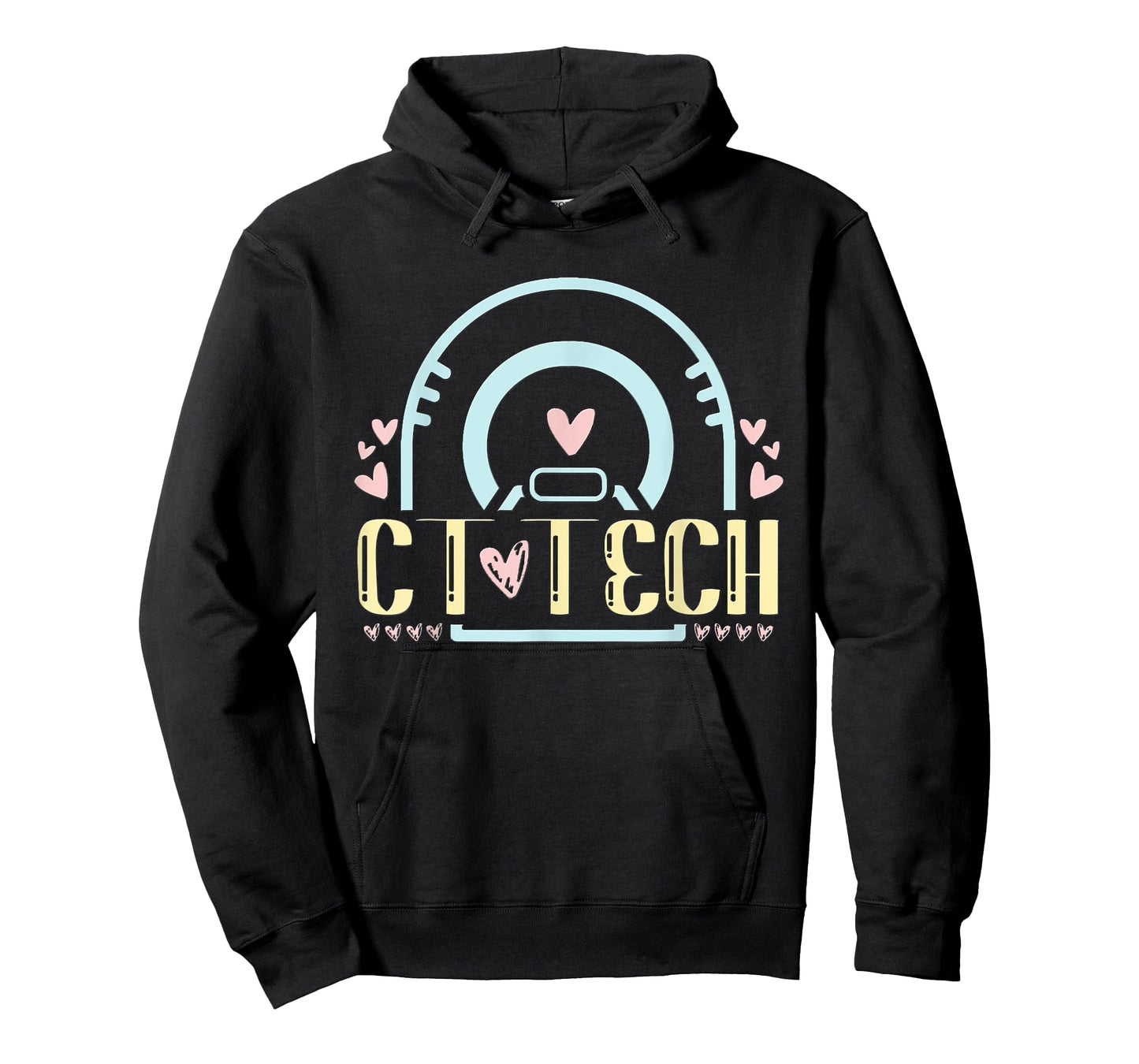 Ct Tech Gifts Merch Apparel - CT Technologist Radiology T-Shirt - Black - Women's - Small - Modern - Casual - Short Sleeve - T-Shirt