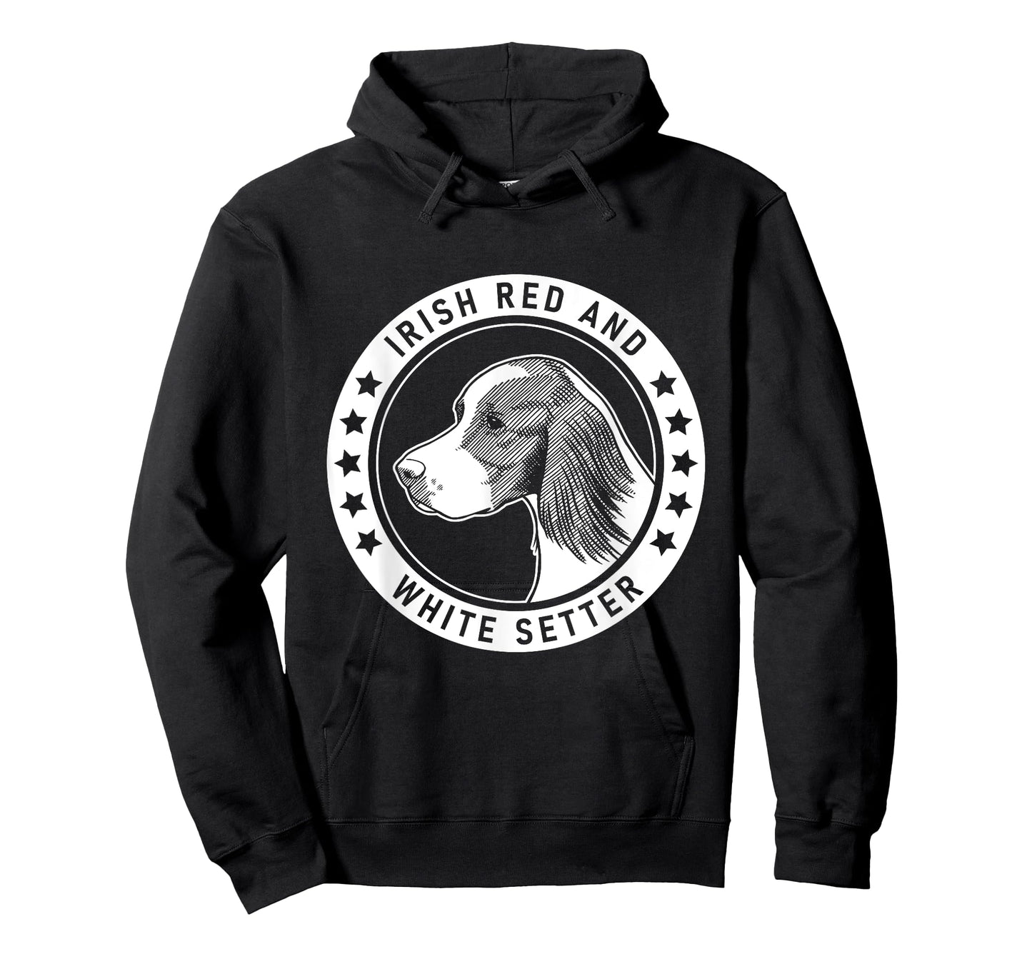 Irish Red and White Setter Fan design T-Shirt