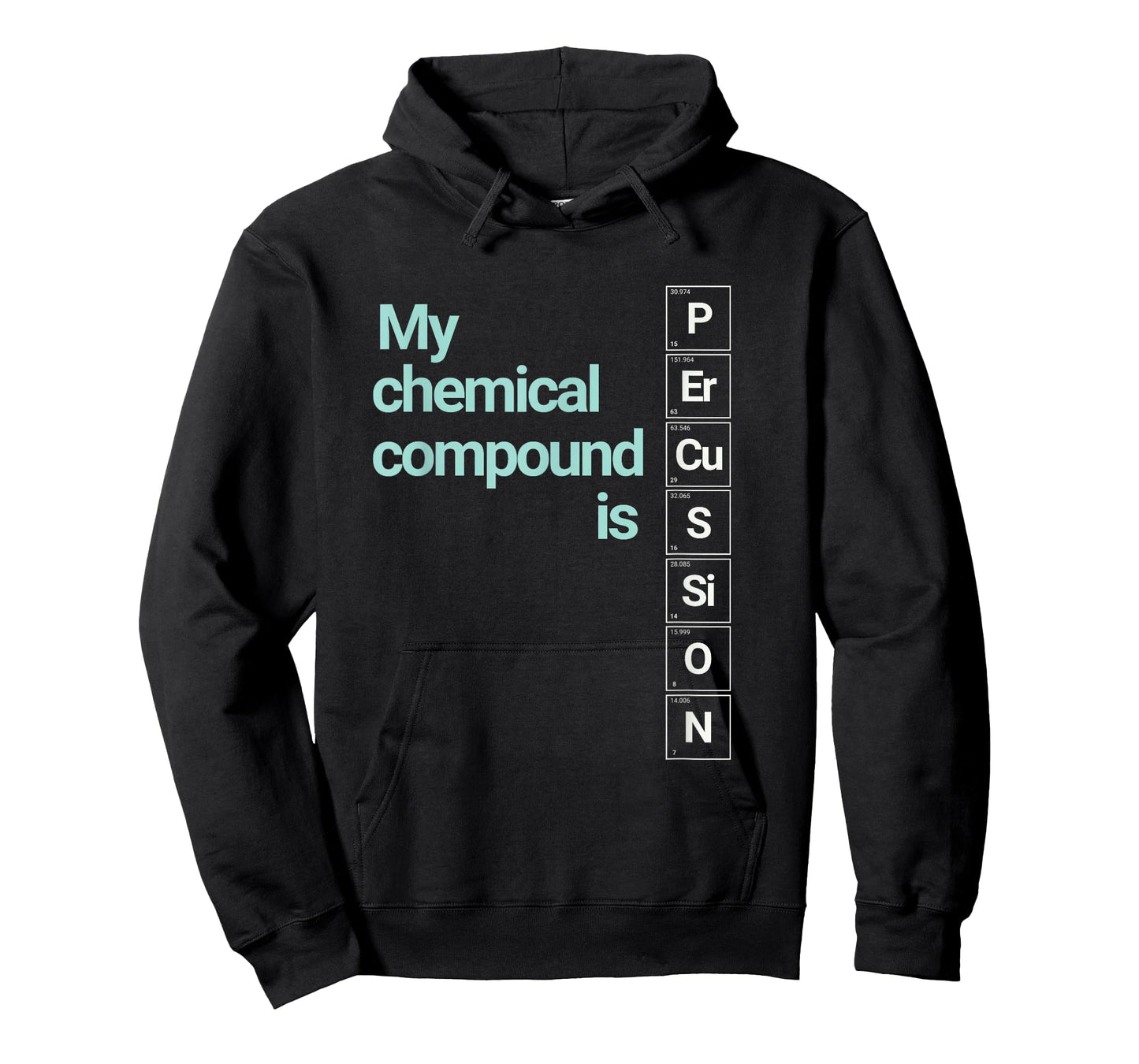 Percussion Band Geek My Chemical Compound T-Shirt