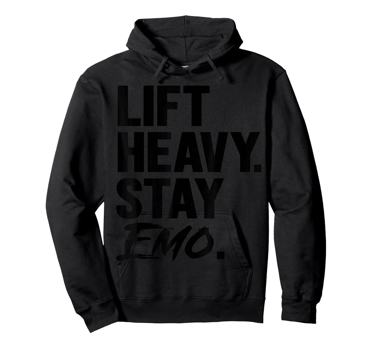 Lift Heavy Stay Emo Gym and Fitness Weightlifting Emo Lover T-Shirt