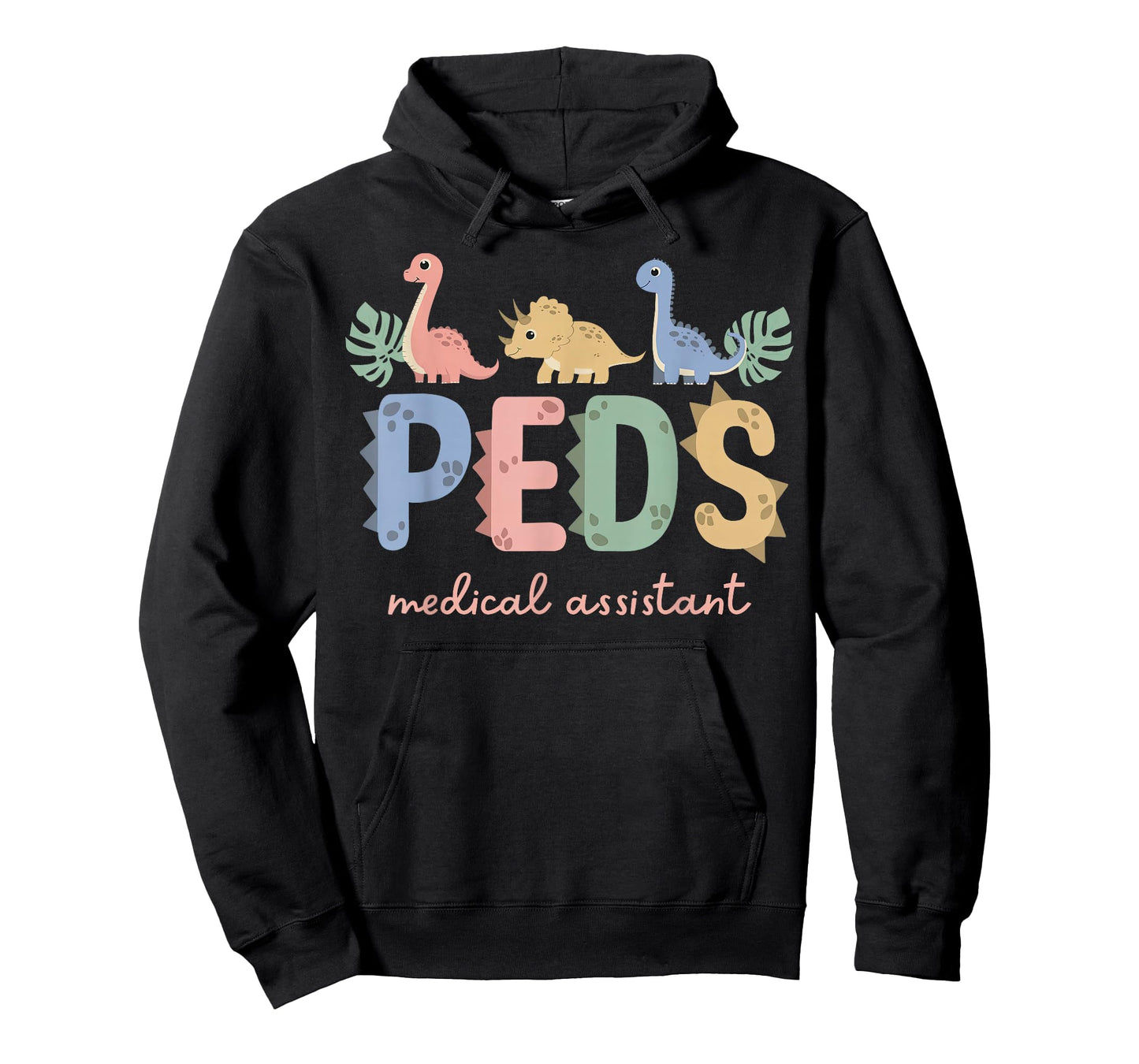 Cute Dinosaur PEDS MA Pediatric Medical Assistant Nurse Grad T-Shirt