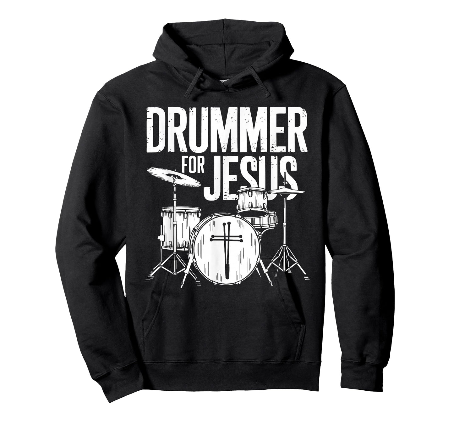 Drummer For Jesus, Drums Percussionist And Drummer Drumming T-Shirt