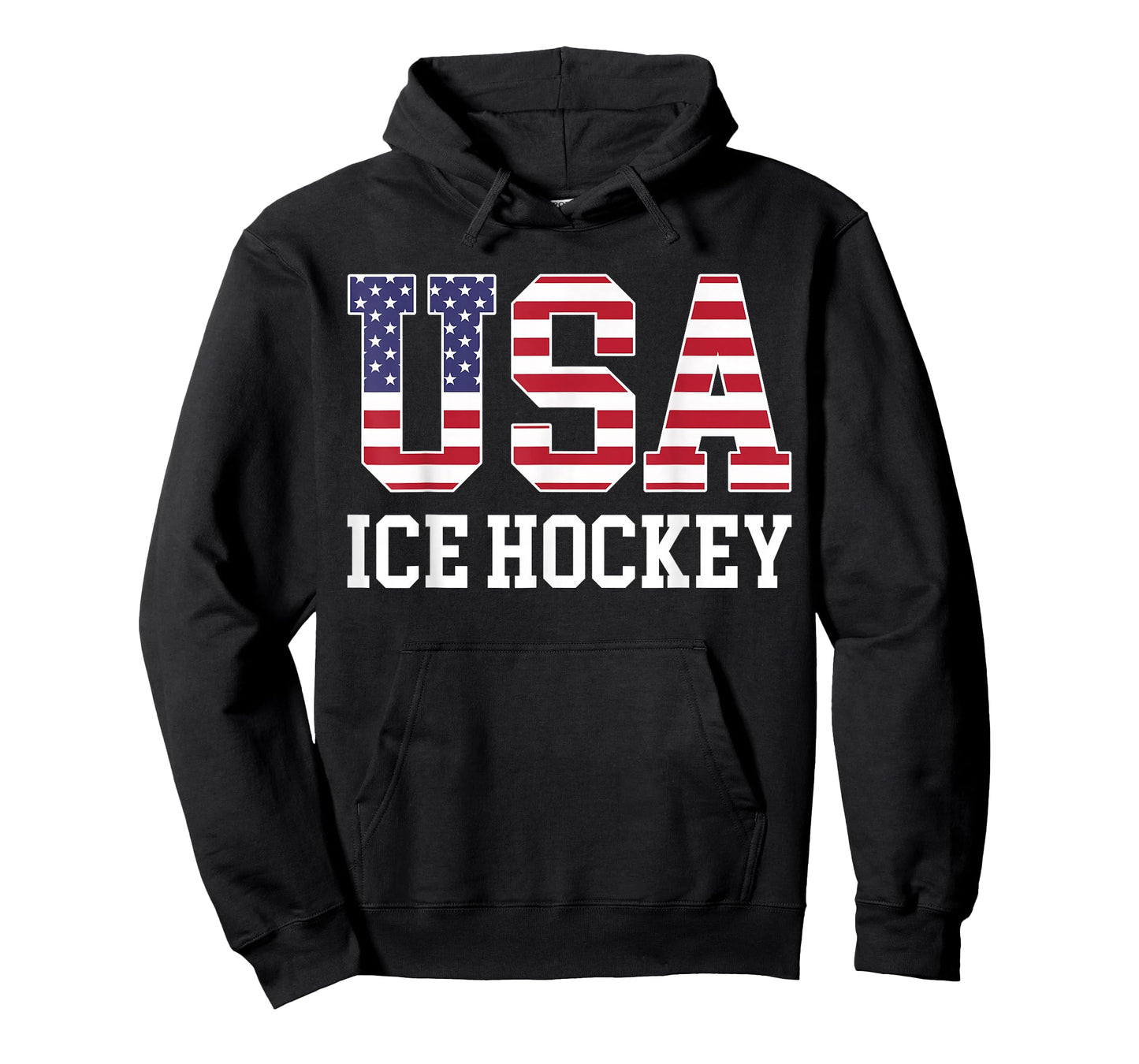 USA Flag Hockey Player - American USA Ice Hockey T-Shirt