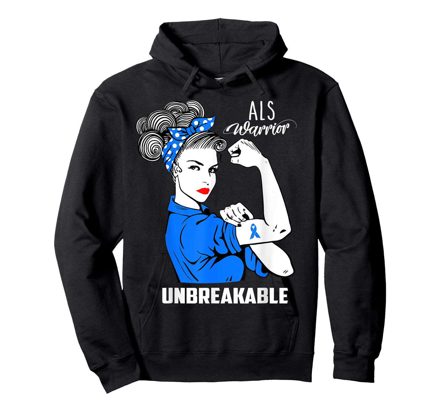 ALS Warrior Unbreakable Shirt ALS Awareness Gift T-Shirt