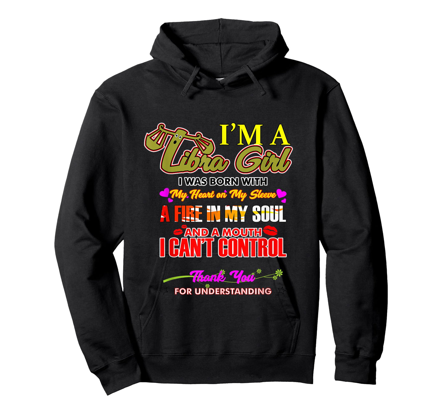 I'M A Libra Girl - Born As Libra - Funny Libra Horoscope T-Shirt