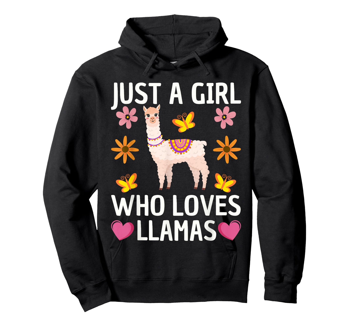 Cute Llama For Women Girls Farming Llama Lovers Alpaca Farm T-Shirt