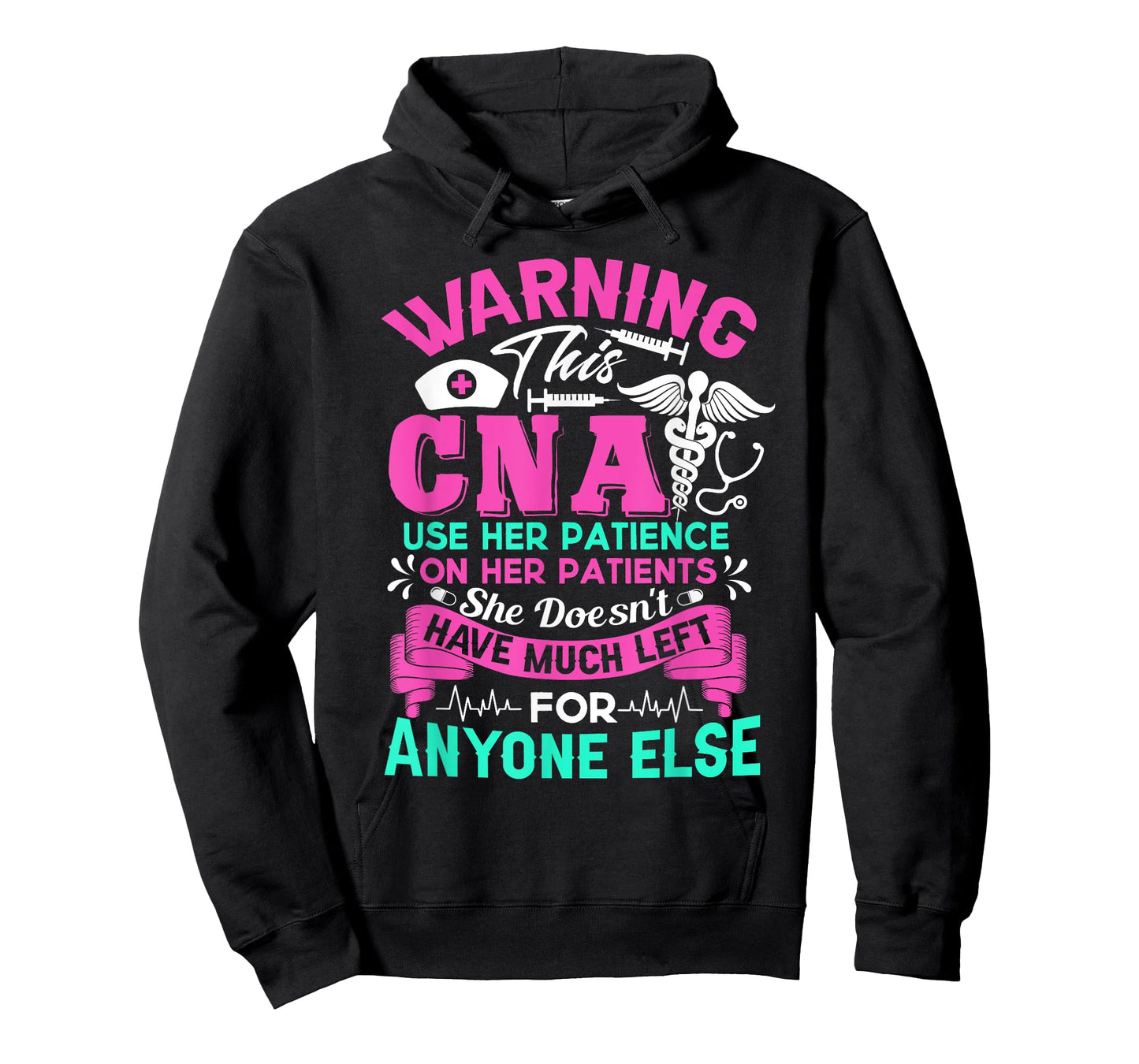 CNA Shirt - Warning This CNA Use Her Patience T-Shirt