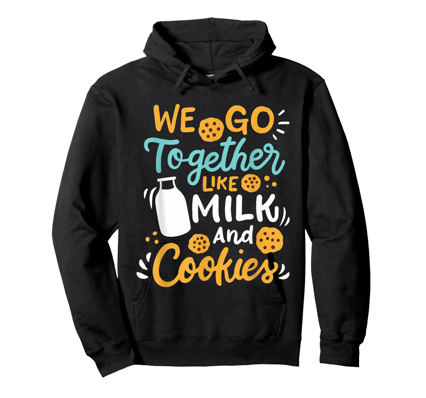 Baking Milk And Cookies Couple T-Shirt