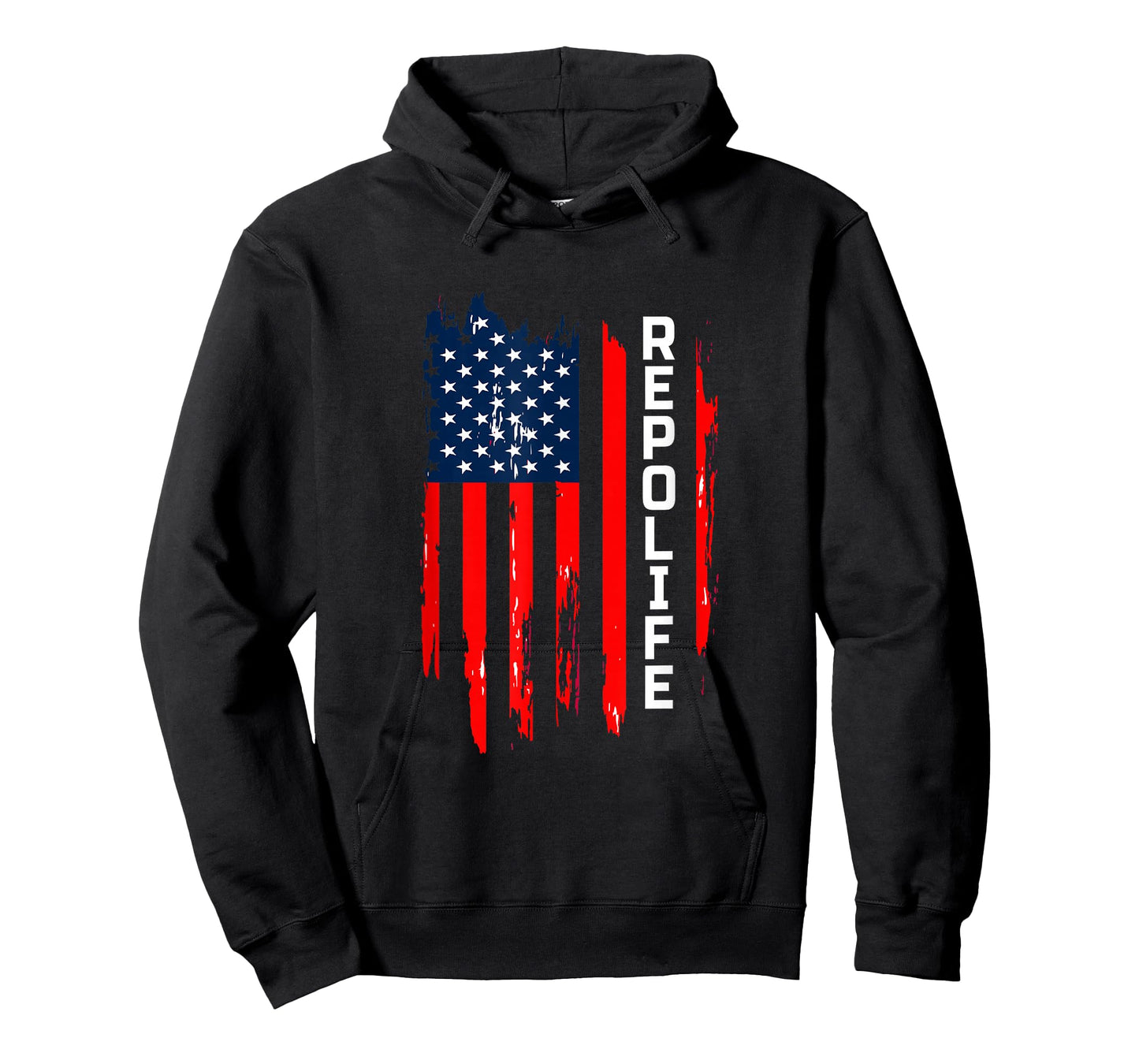 Patriotic US Flag for Repossession Agent Repo Life T-Shirt