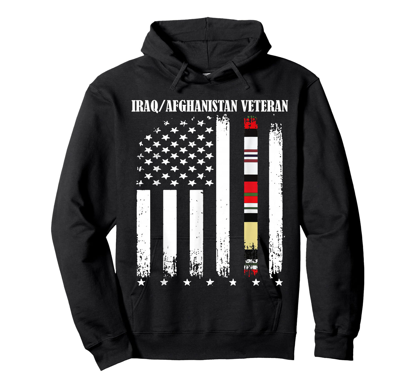 Proud Iraq Afghanistan Veteran Flag T-Shirt T-Shirt