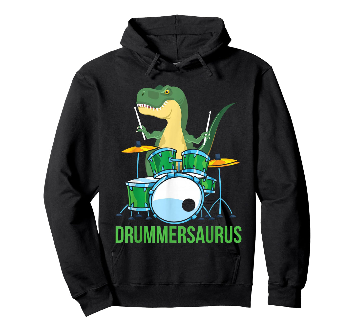 Funny T Rex Percussion Drummersaurus Drummer Boys Gift Drums T-Shirt