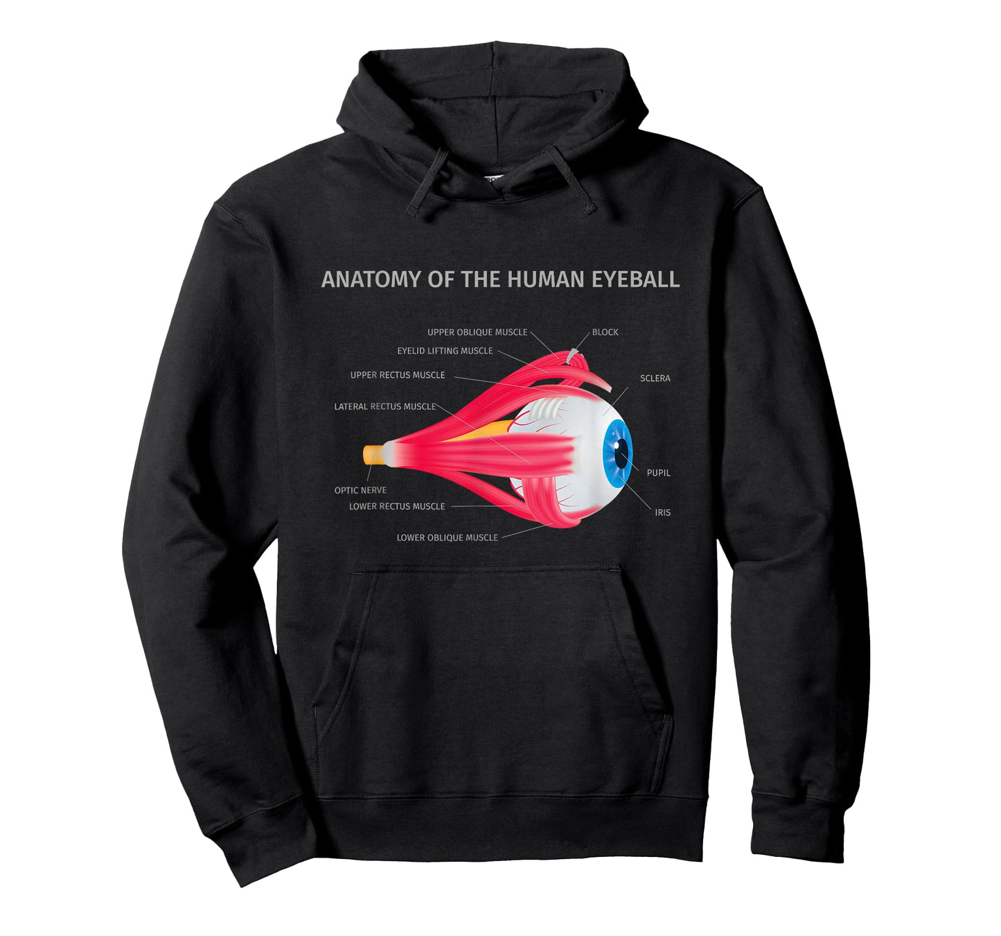 Anatomy of Human Eyeball for Medic T-Shirt