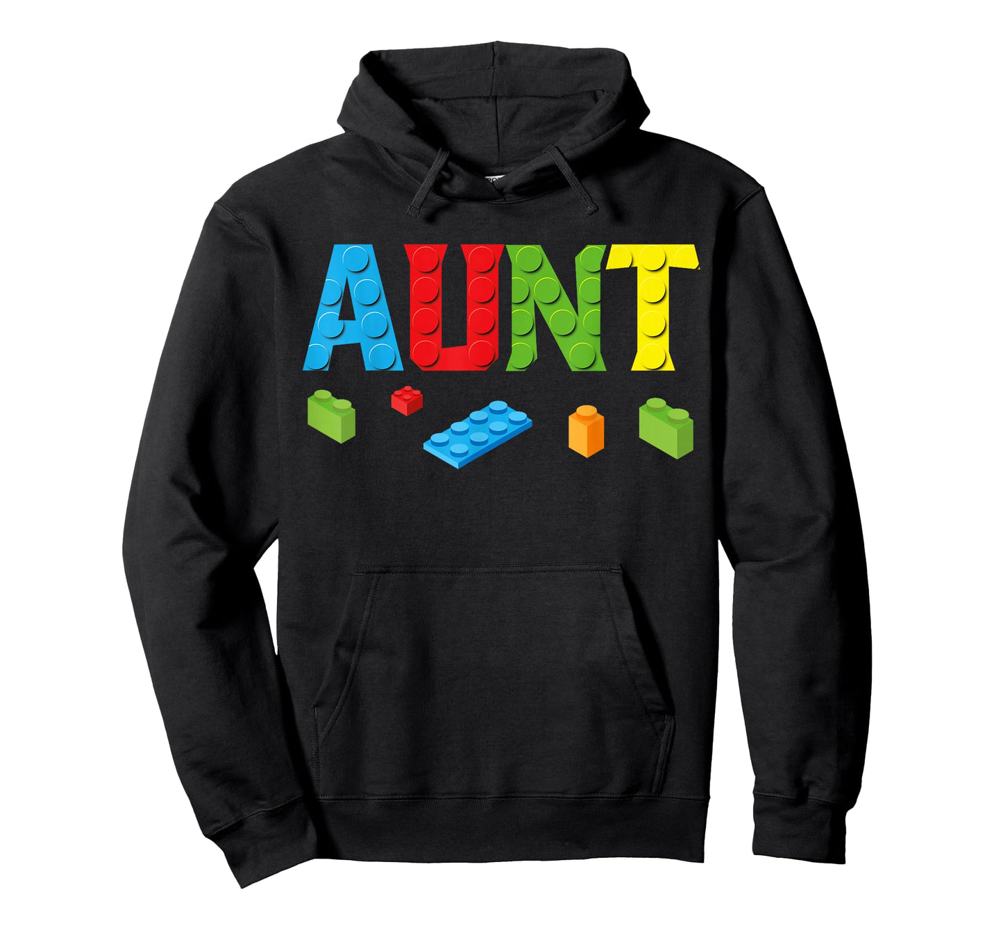Aunt Master Builder Building Bricks Blocks Family Set Women T-Shirt