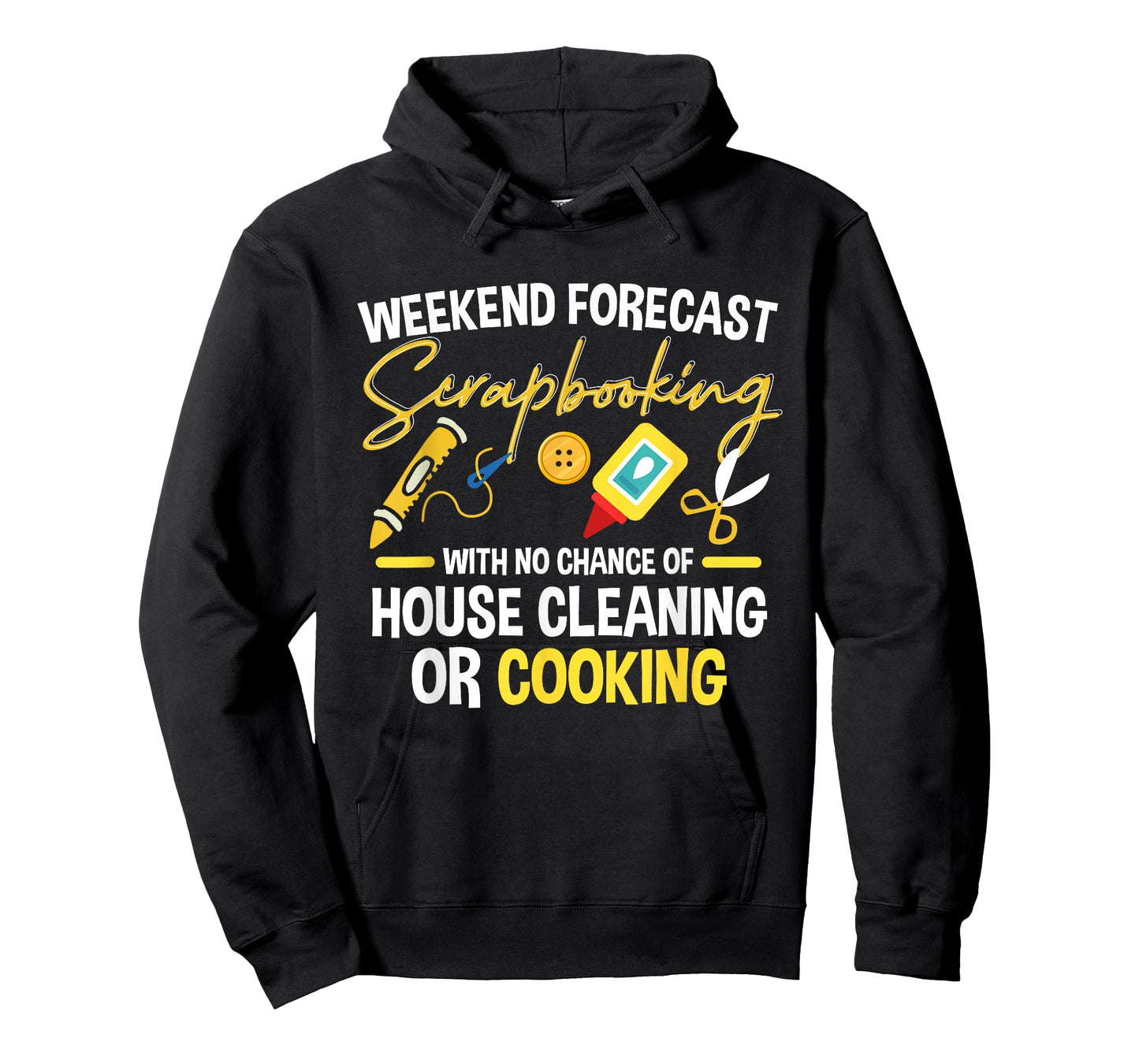 Crafting Scrapbook Crafter Weekend Forecast Scrapbooking T-Shirt