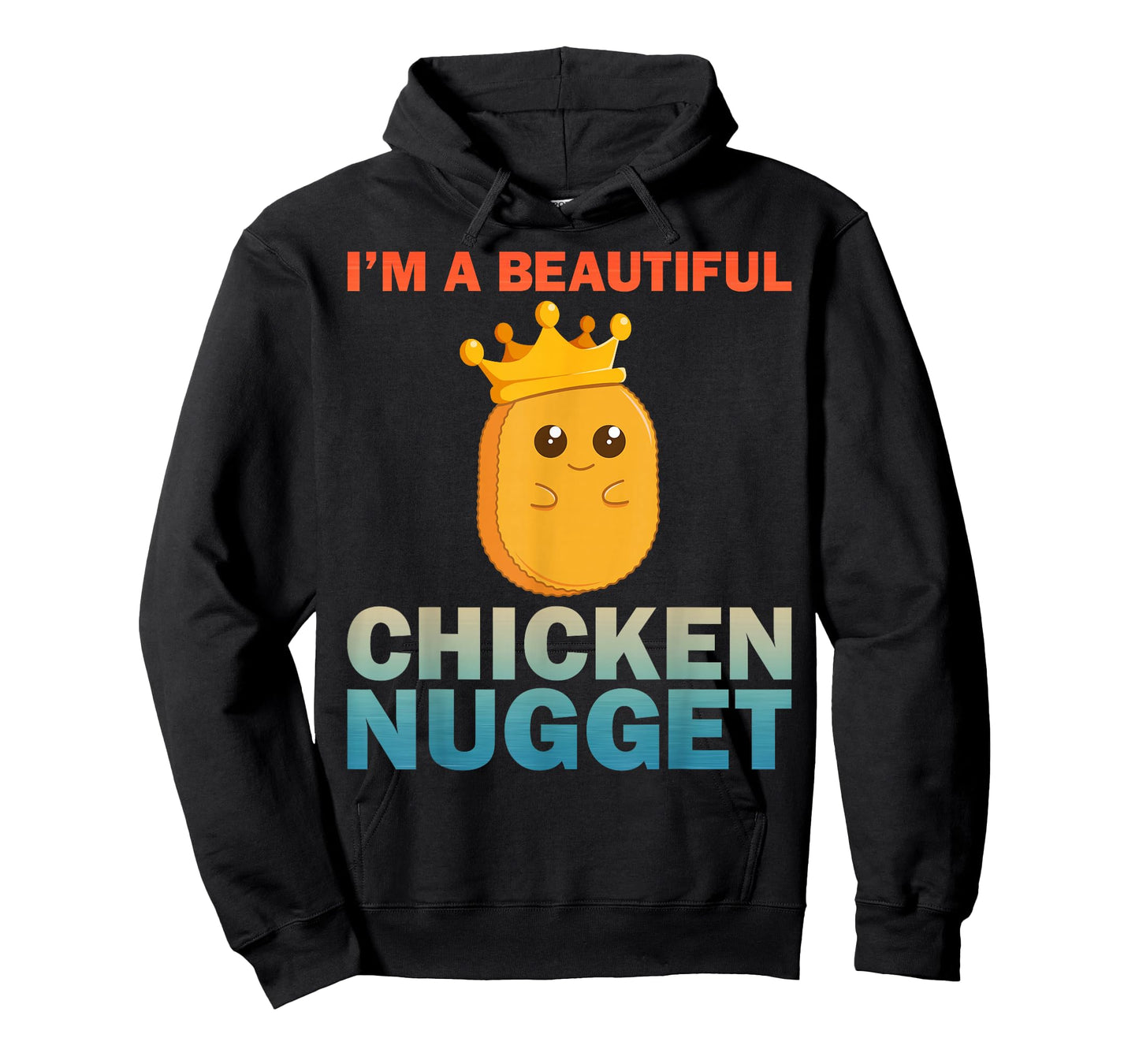 Cute Chicken Nugget Art For Women Girls Chicken Nugget Lover T-Shirt