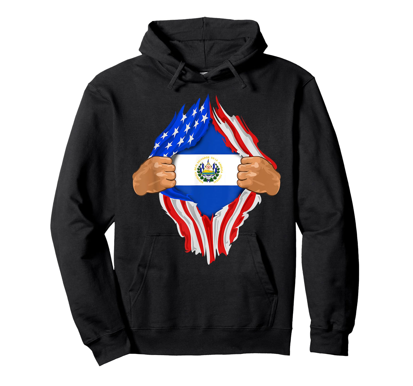 Salvadoran Blood Inside Me T-Shirt | El Salvador Flag Gift
