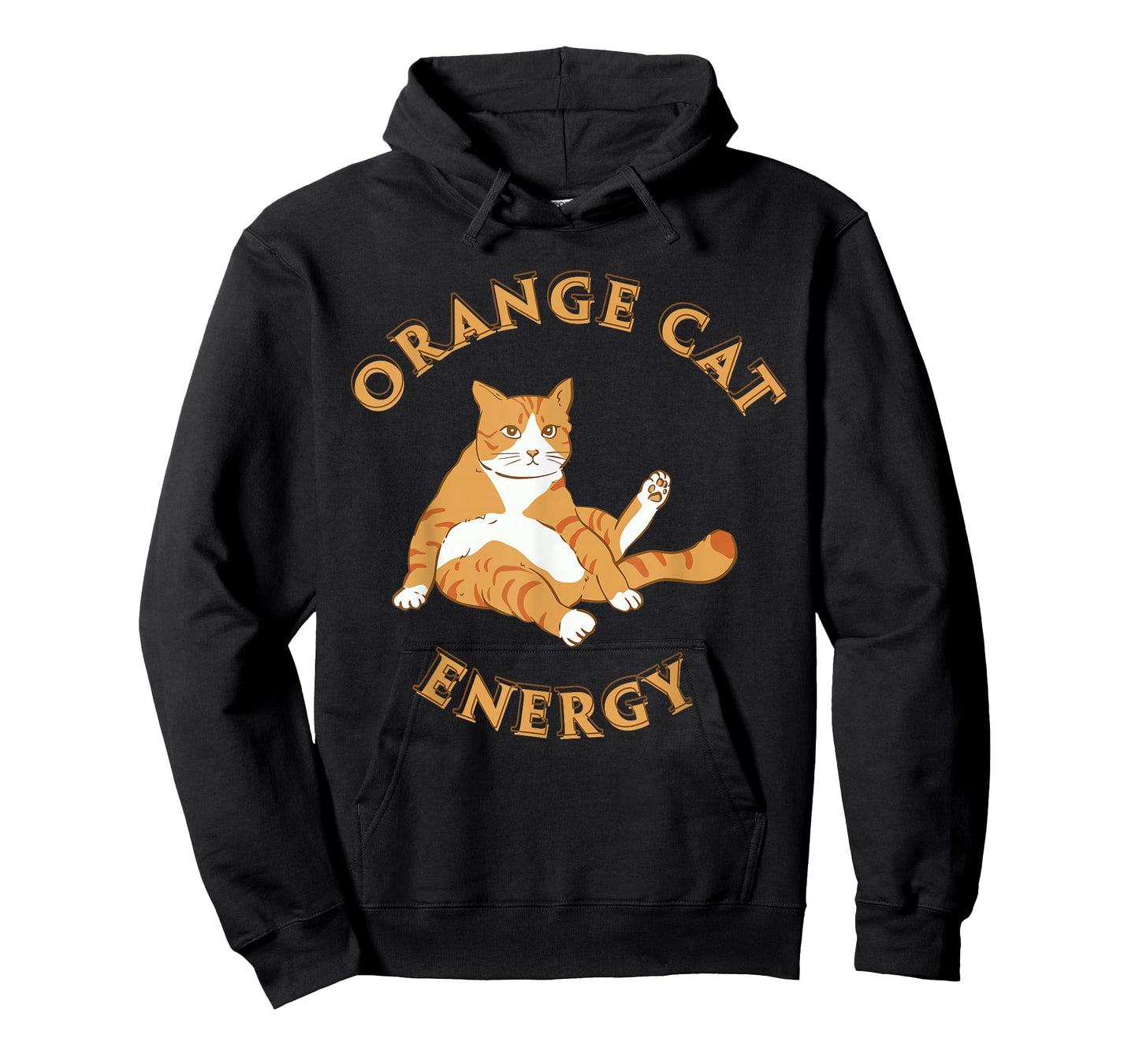 Orange Cat Energy Apparel T-Shirt