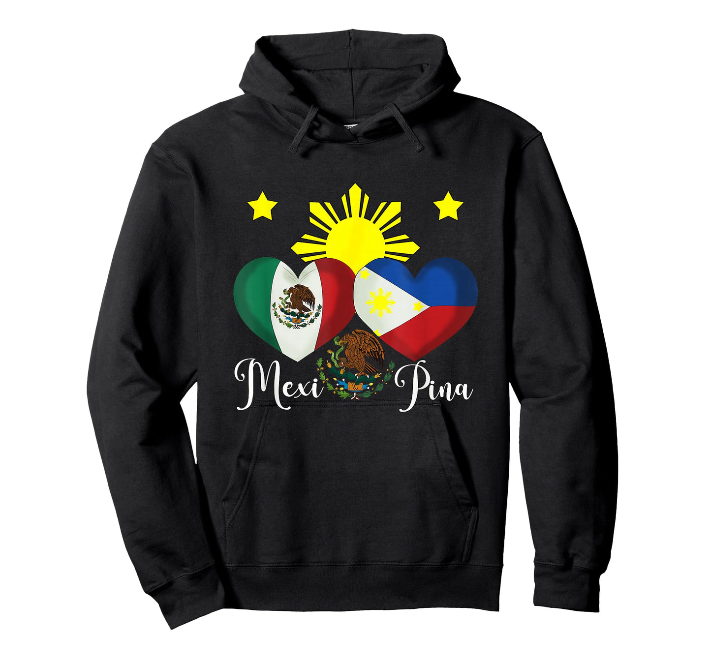 Philippines Mexico Filipino Filipina Mexipina Mexican Flag T-Shirt