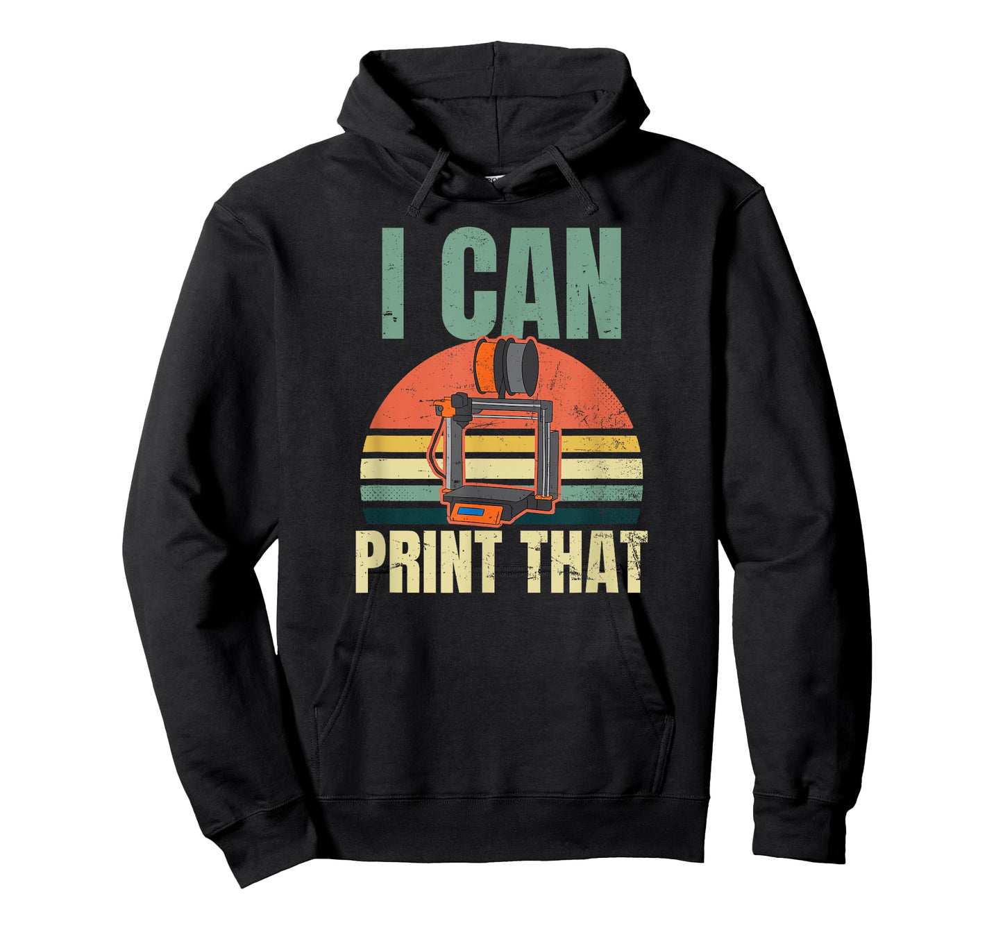 3D Printing Design Vintage I Can Print That Gift T-Shirt
