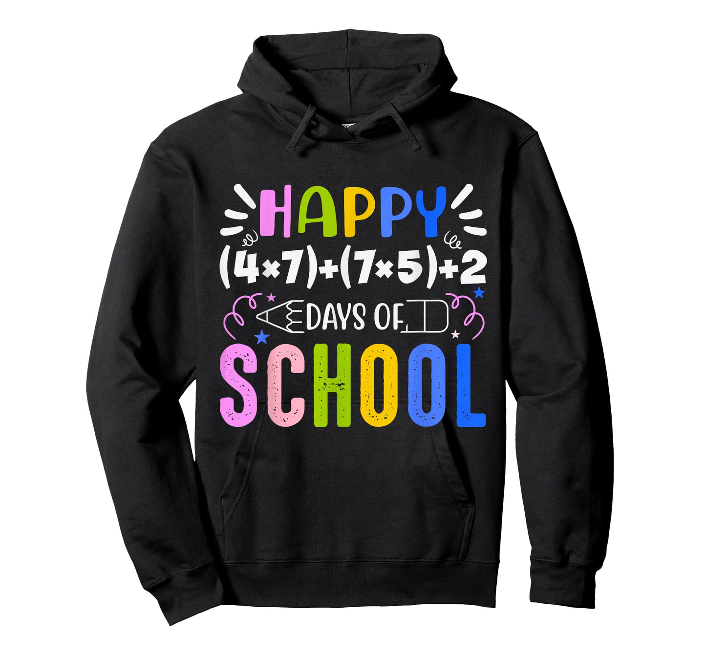 Happy 100th Day of School Teacher Student Boys Girls Math T-Shirt