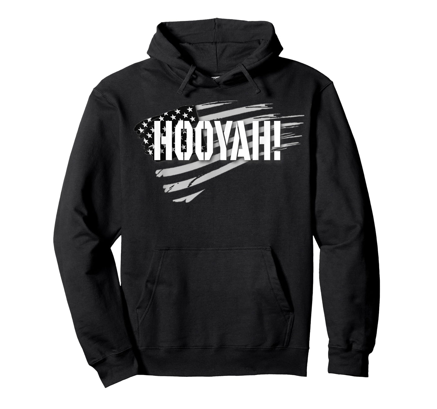 USA HOOYAH! Memorial Day Veterans Day 4th of July Military T-Shirt