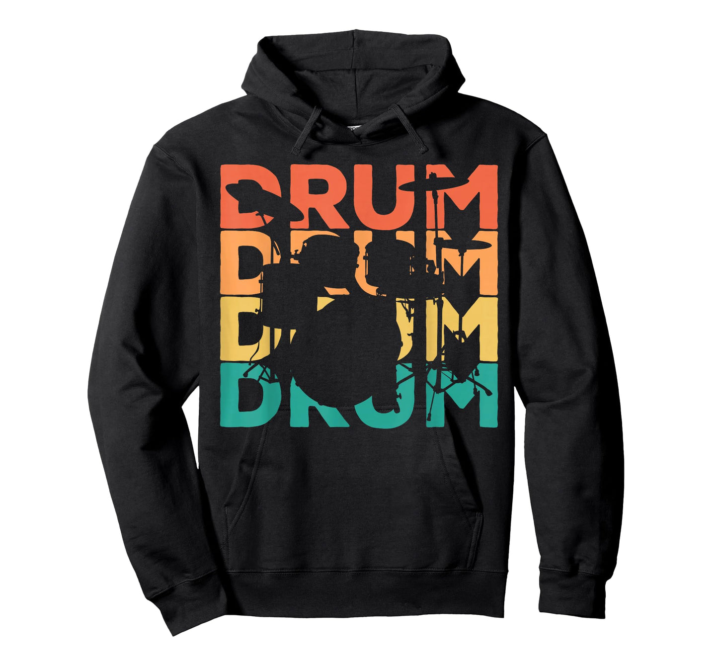 Retro Vintage Drums Gift for Drummers & Drummers T-Shirt