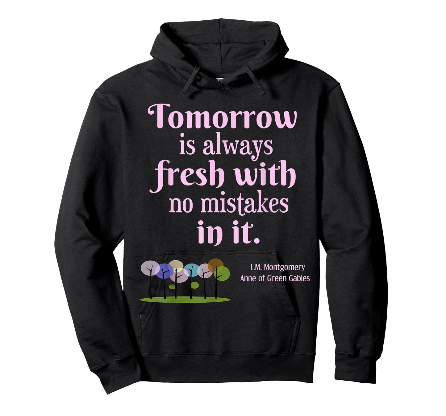 Tomorrow is Fresh Anne of Green Gables Book Quote Gift Shirt T-Shirt