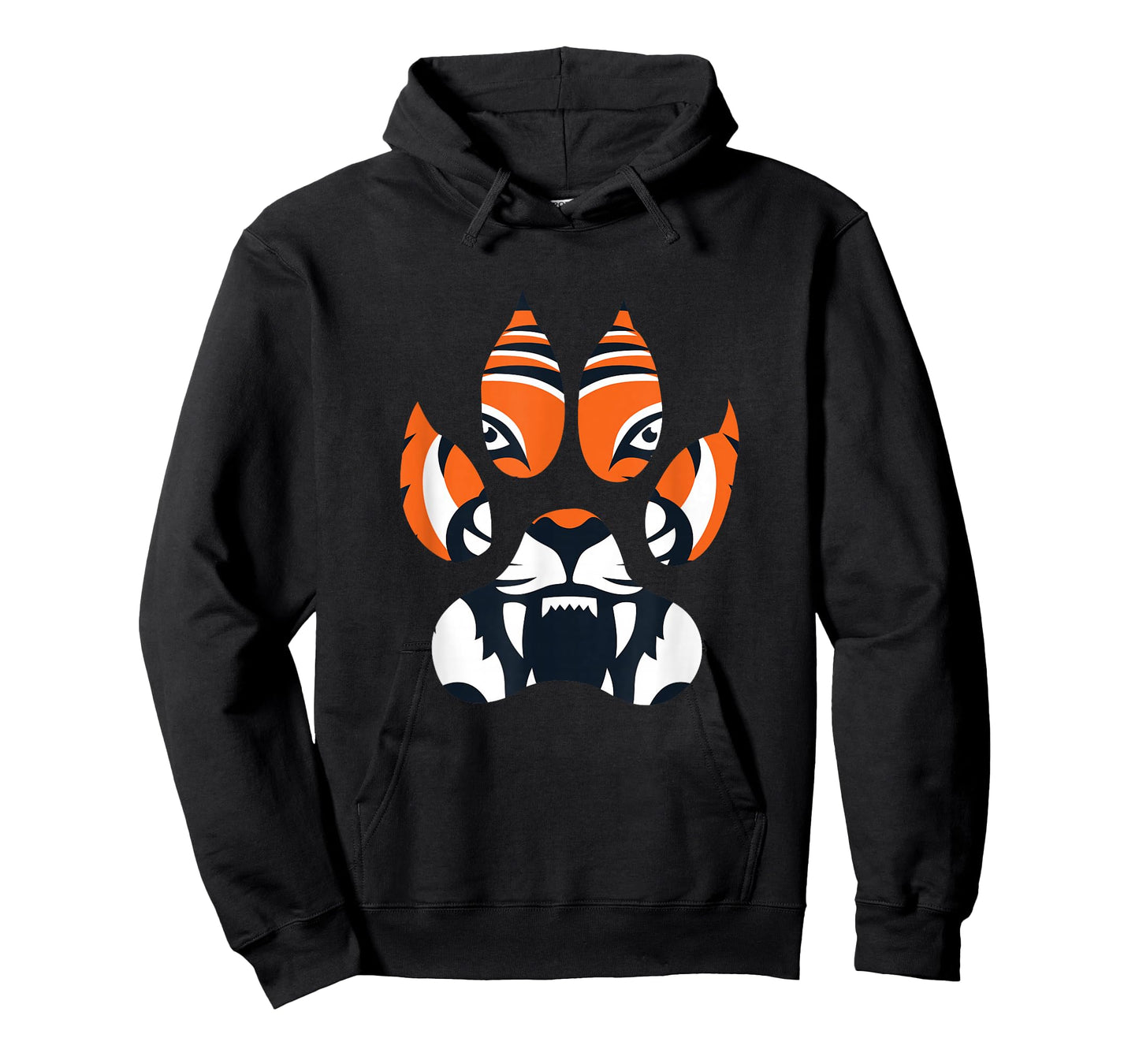 UAB KIDKIS Unisex-Adults Tiger Paw Animal Lover Wildlife Funny Gift T-Shirt