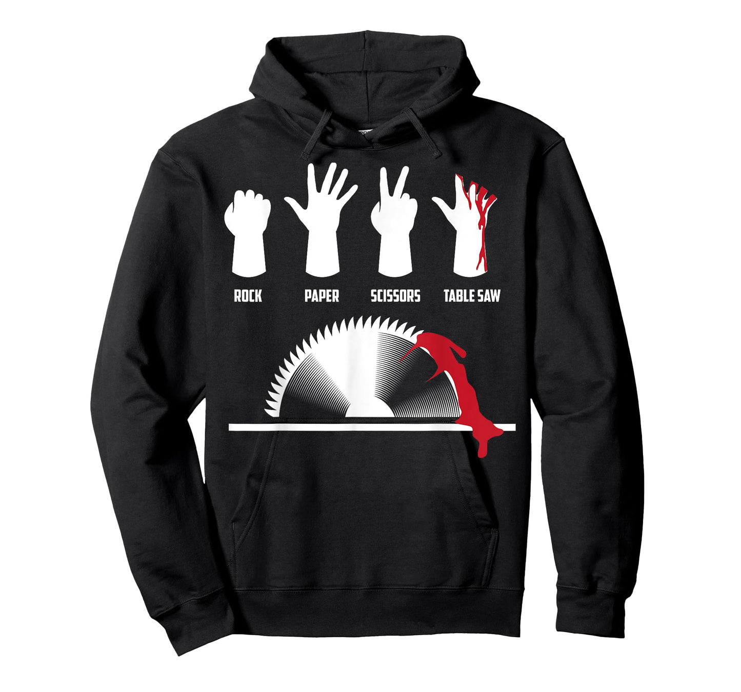 Cool Rock Paper Scissors Table Saw Gift Carpenters T-Shirt T-Shirt