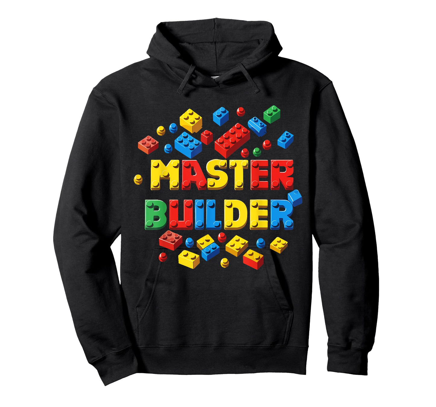 Master Builder, Block Building For A Brick Builder T-Shirt