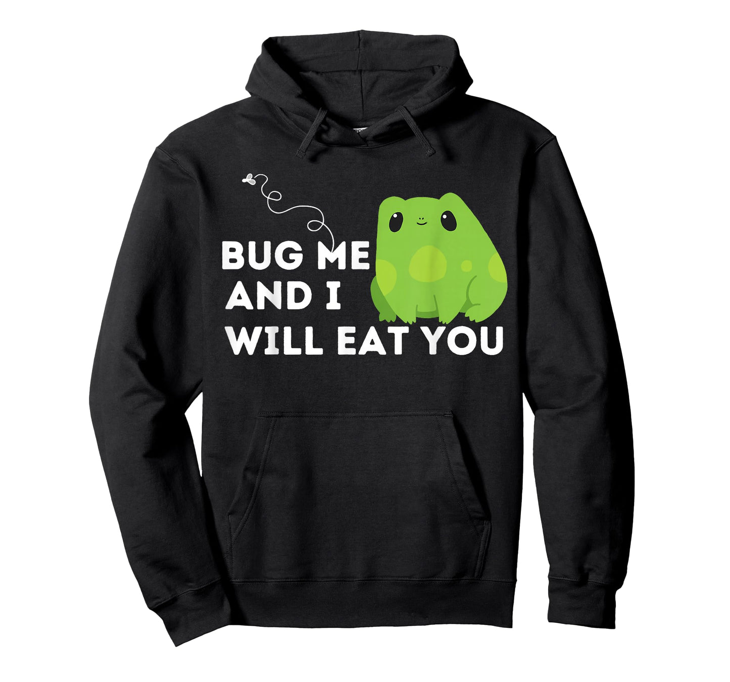 Cute Frog Lover and Amphibian Quote Bug Me T-Shirt