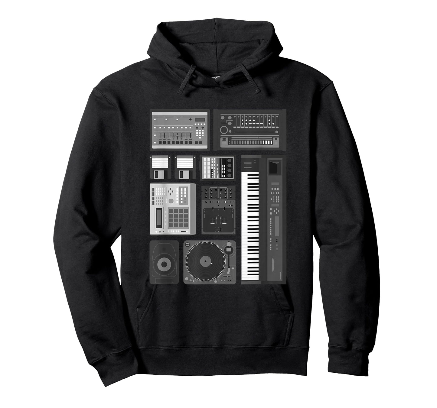 Old School Hip Hop Rap Music Beat Maker T-Shirt
