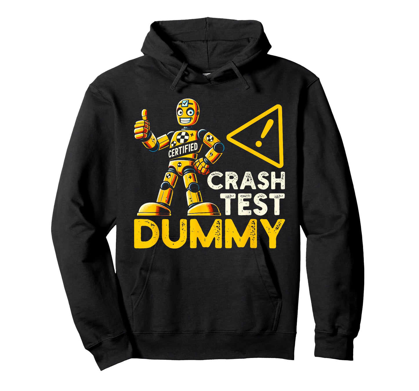 Certified Crash Test Dummy Funny Injury Injured T-Shirt