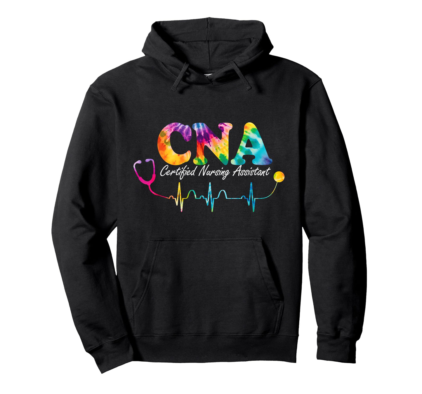Certified Nursing Assistant Tie Dye CNA Nurse T-Shirt
