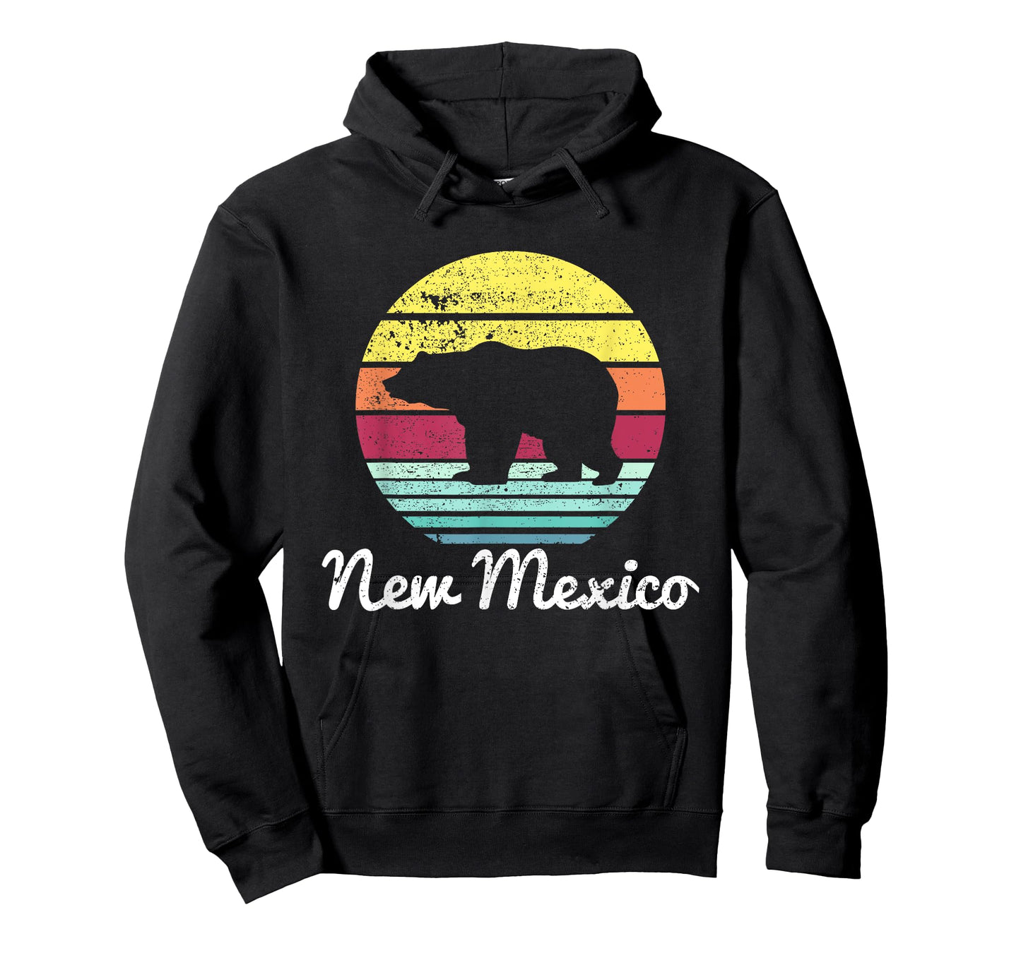 Vintage Retro Nm New Mexico Wildlife Bear Adventure T-shirt