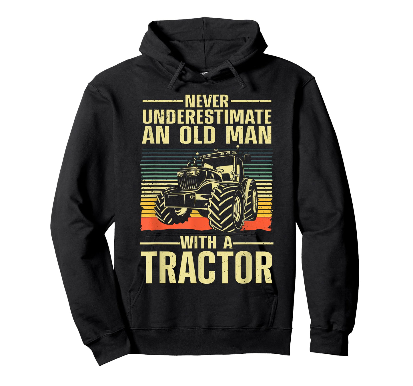 Cool Tractor For Men Dad Grandpa Farmer Driver Farming Truck T-Shirt