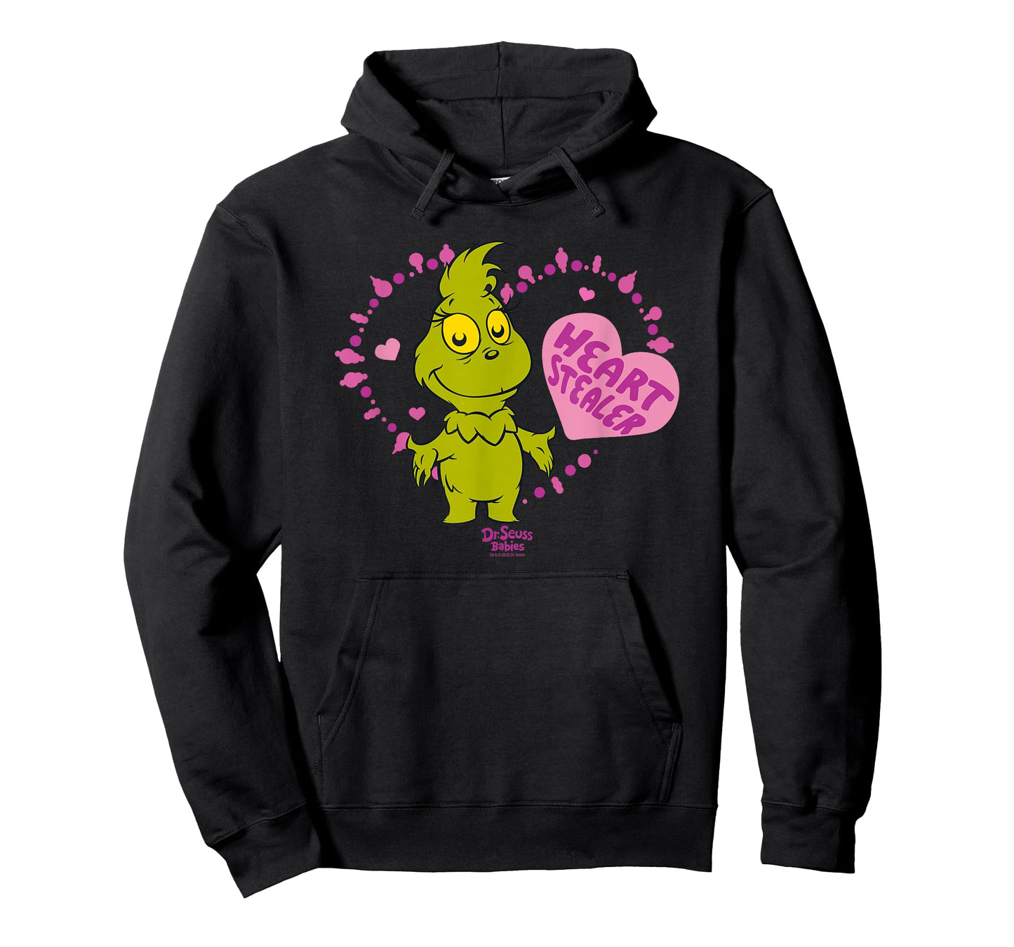 Dr.Seuss Baby Grinch Heart Stealer Officially Licensed T-Shirt