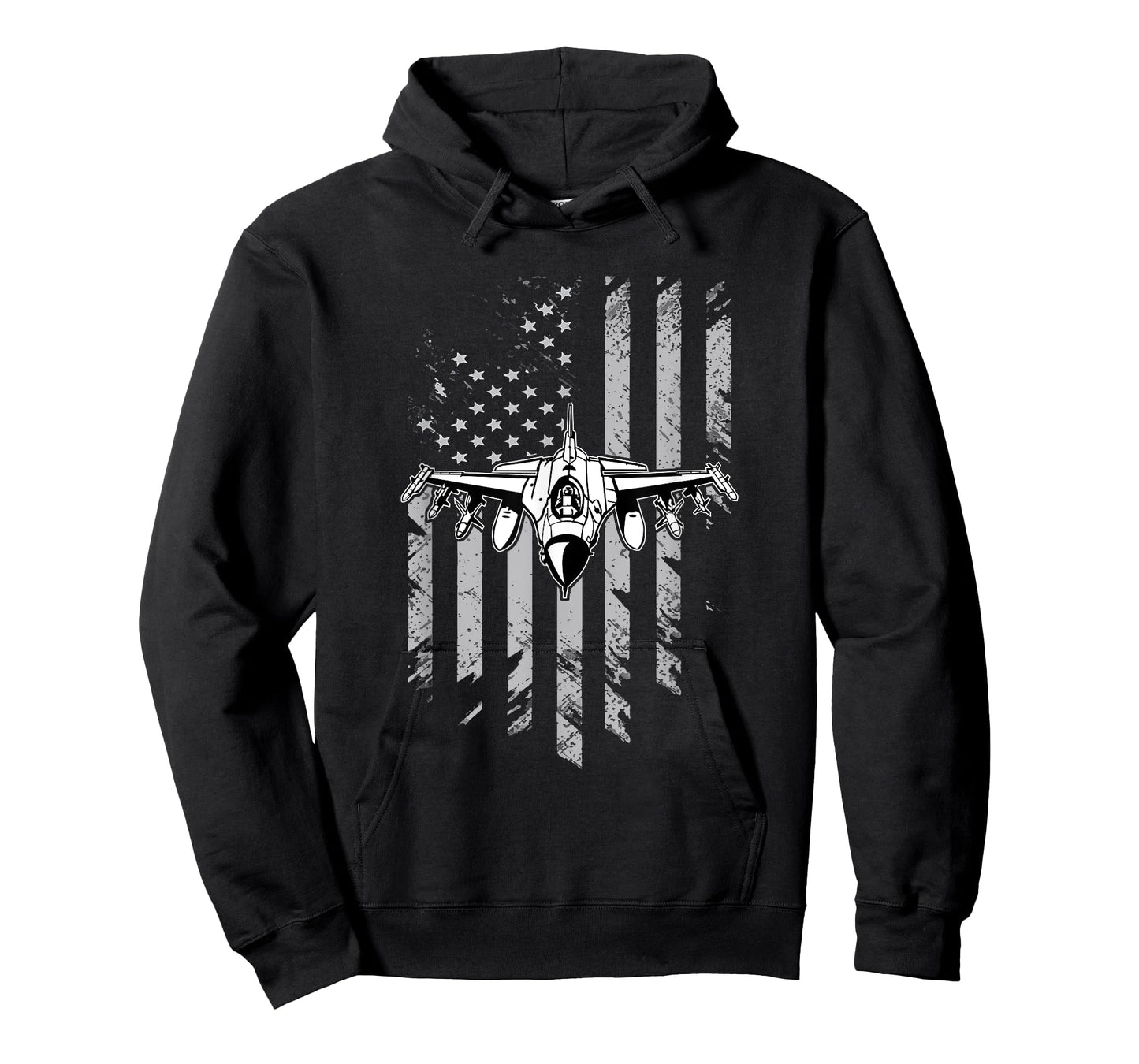Fighters Fighter Jet Vintage American Flag T-Shirt T-Shirt